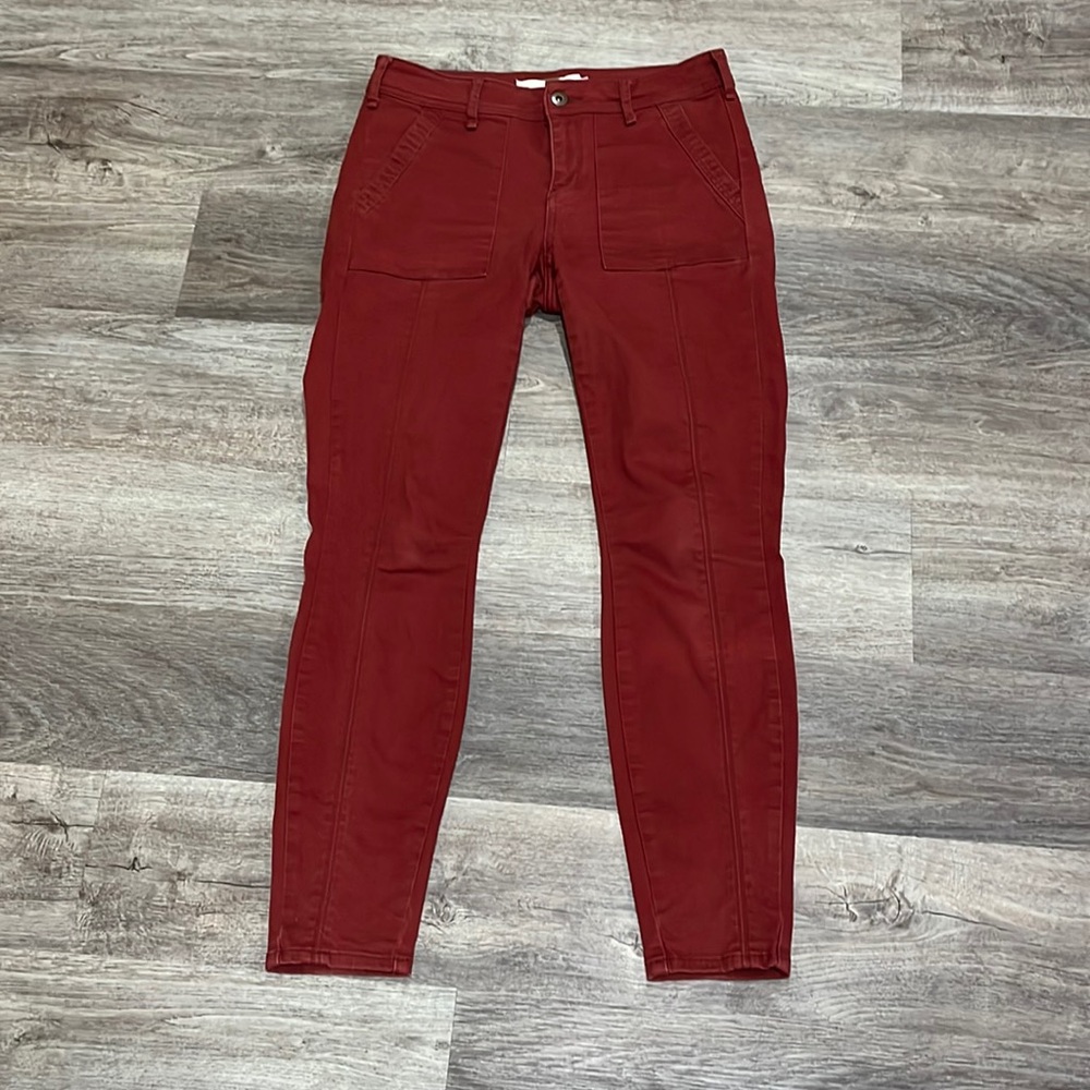 Anthropologie Jefferson Slim Utility Skinny Pants Women’s Size 26